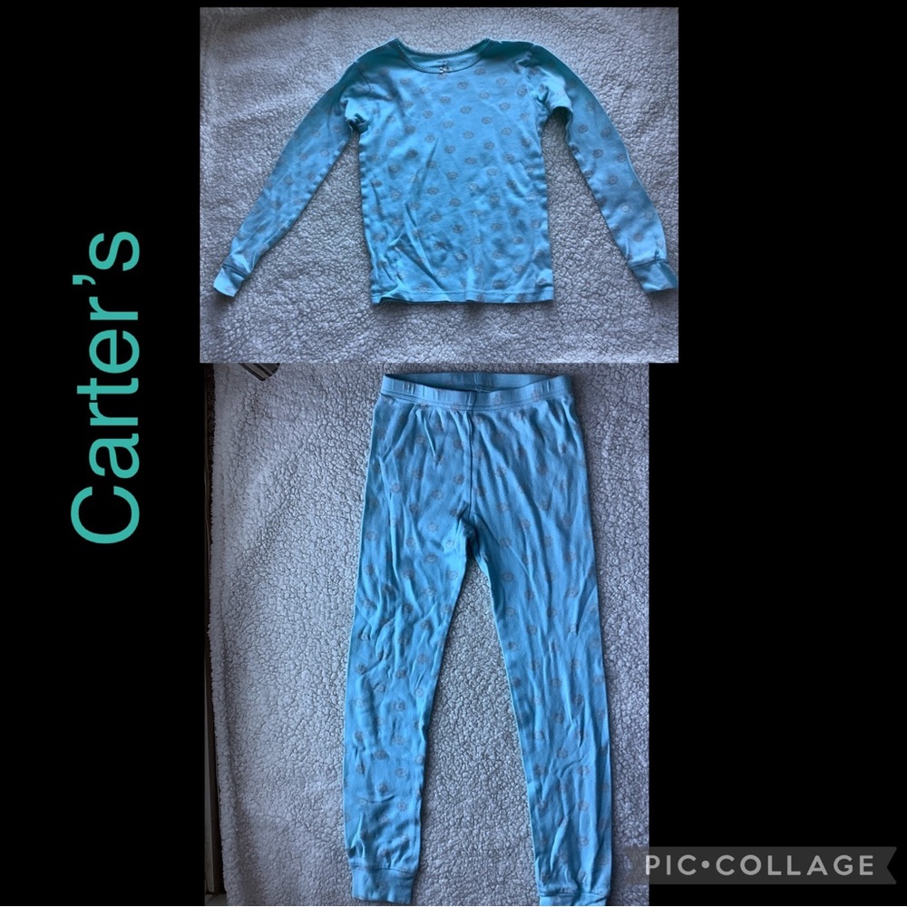 Carters Blue Pyjama Set size 8
